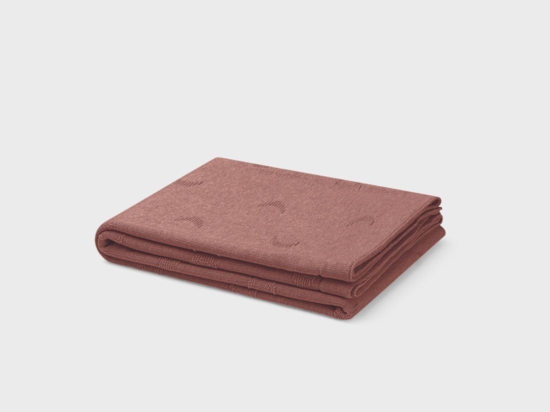 Babydecke Baumwolle Moon Blush Rose 75 x 100