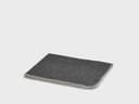 Babydecke Merinowolle Charcoal 75x100