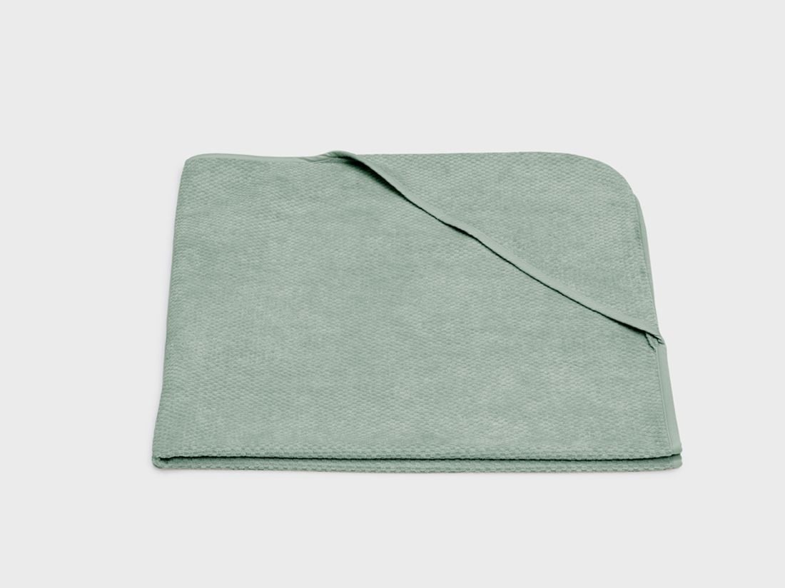 Baby Badetuch Mini Dots Sea Green