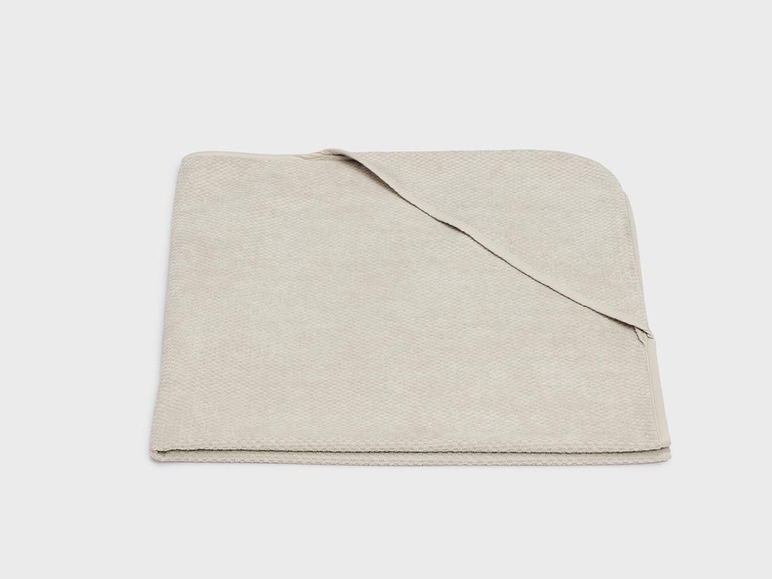 Baby Badetuch Mini Dots White Sand