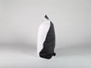 Kissenbezug Baumwollsatin Anthracite/White