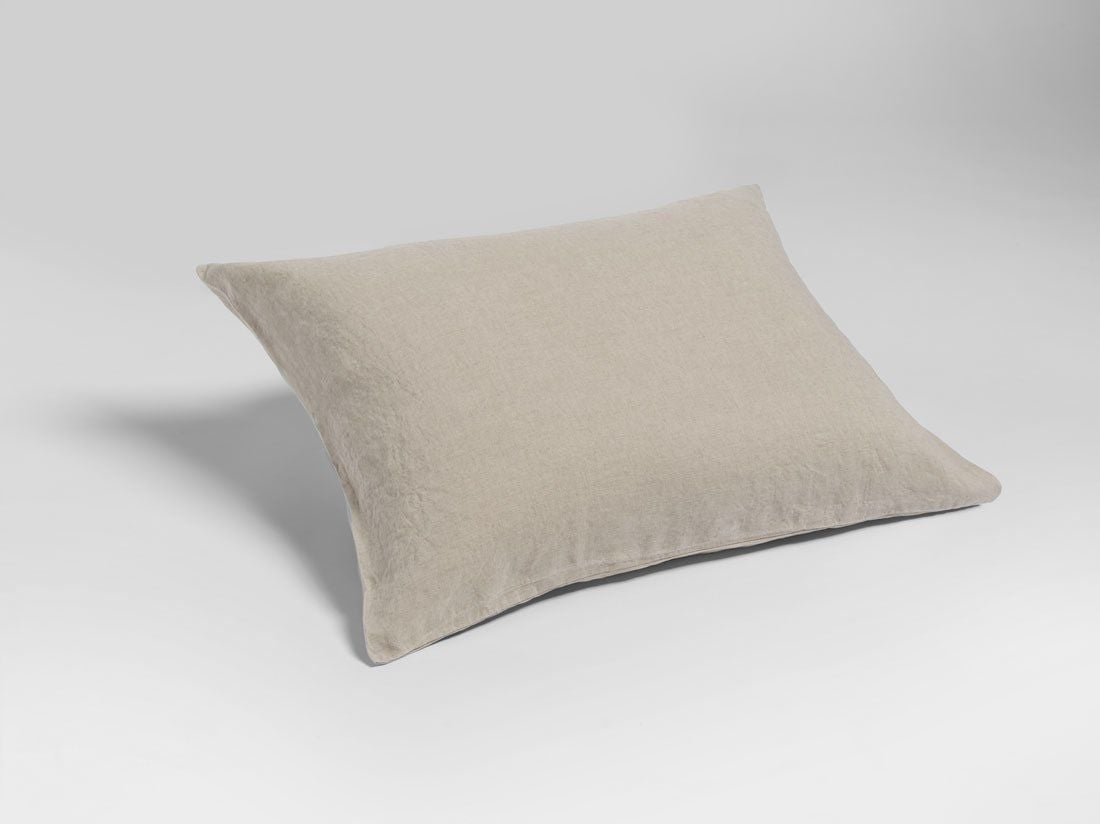 Kissenbezug Gewaschenes Leinen Naturell 50x60
