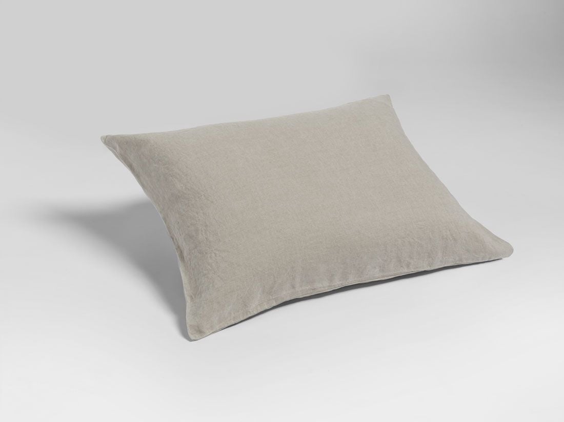 Kissenbezug Gewaschenes Leinen Naturell