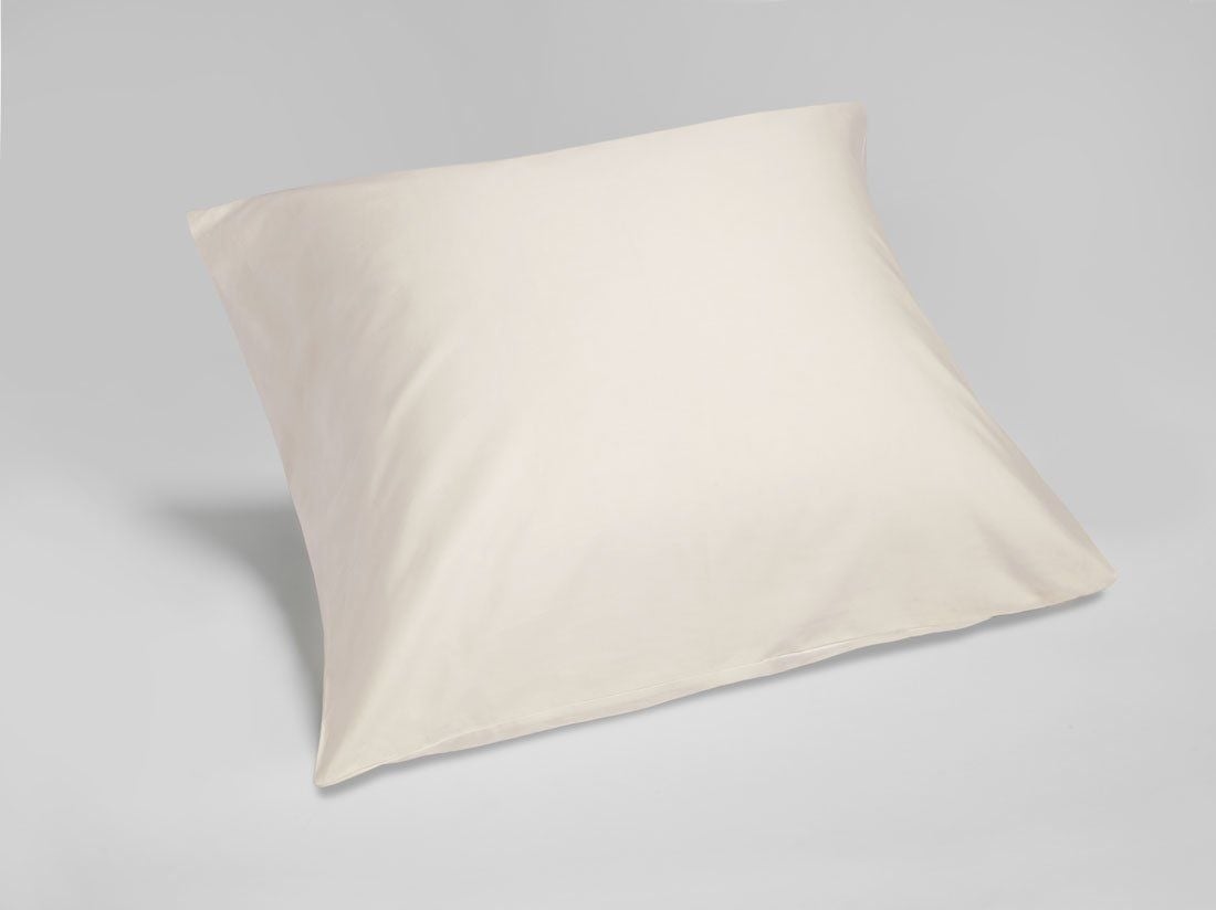 Kissenbezug Baumwollsatin Naturell