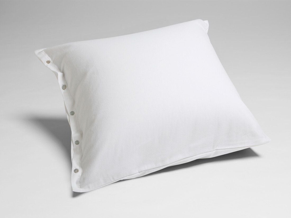 Kissenbezug Flanell Pure White 80x80