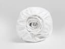 Spannbettlaken Flanell Pure White