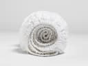 Spannbettlaken Gewaschenes Leinen Pure White