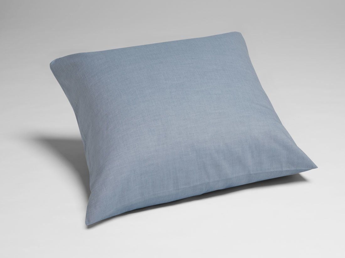 Kissenbezug TENCEL™ Blue Chambray 80x80