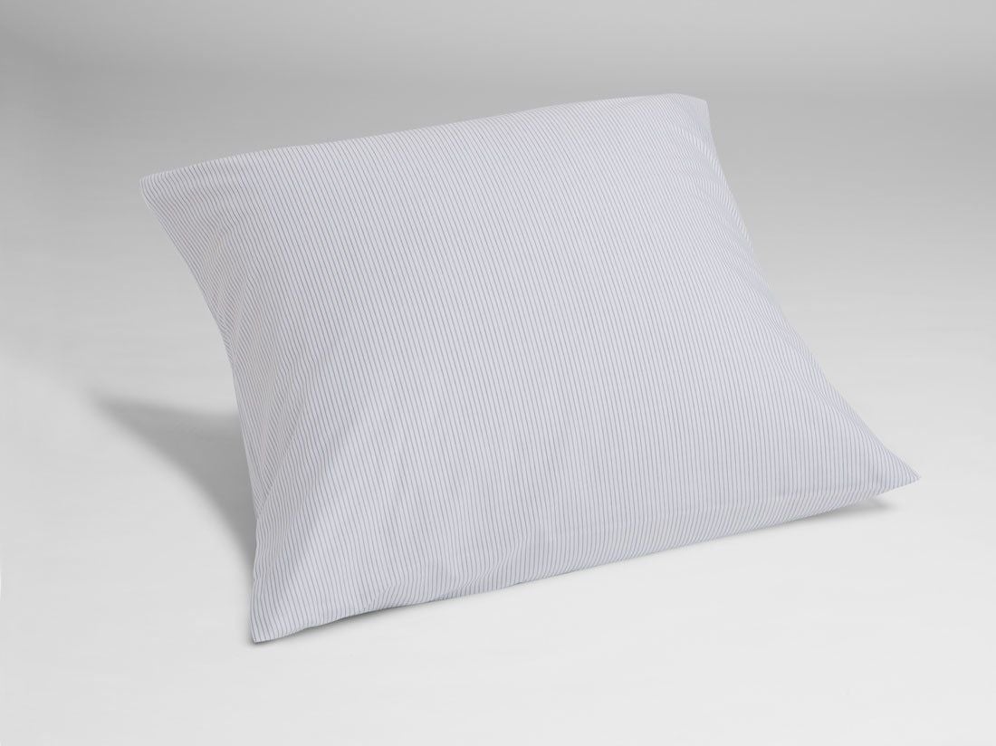 Kissenbezug TENCEL™ White Stripe 80x80