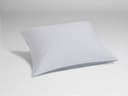 Kissenbezug TENCEL™ Doubleface White Stripe/Blue Chambray