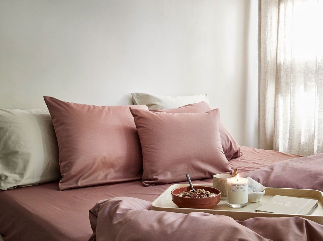 Kissenbezug TENCEL™ Blush Rose
