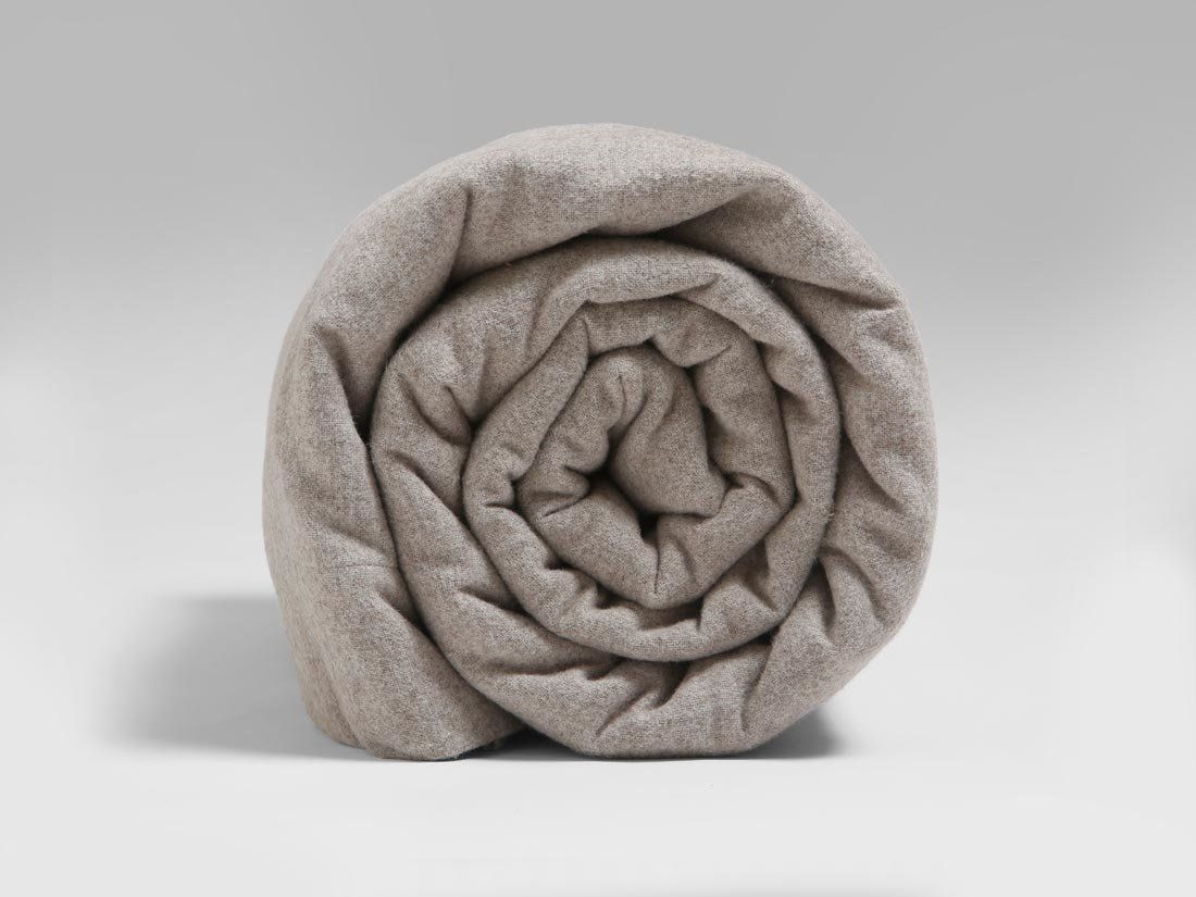 Laken Flanell Stone Brown