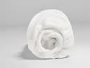 Kinder Molton Baumwolle Pure White