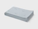 Kinderdecke Baumwolle Moon Faded Blue 100x150