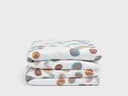 Kinderbettwäsche Baumwollsatin Watercolor Dots Multicolor