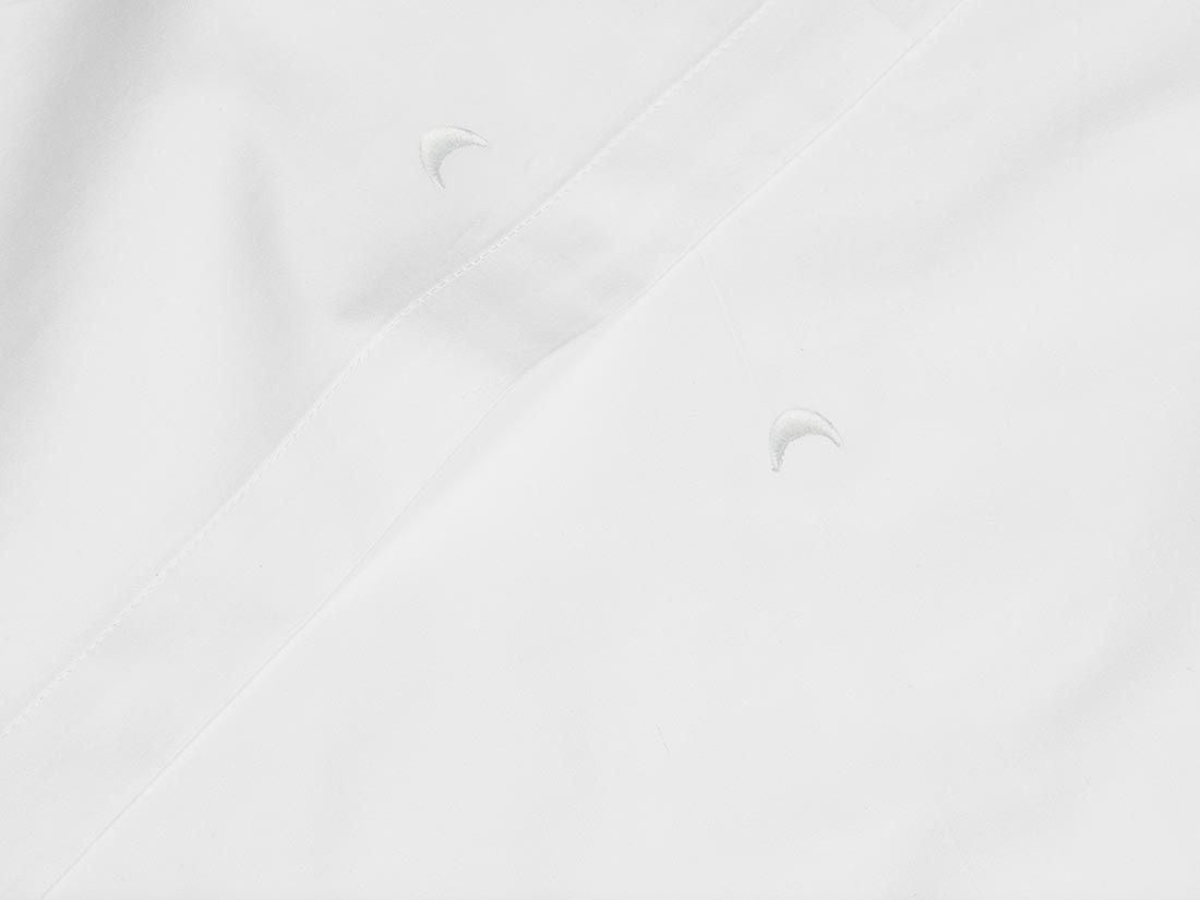 Kinderlaken Baumwollsatin White Moon