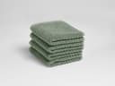 Gästehandtücher Dots Stone Green 30x50 - 4 st