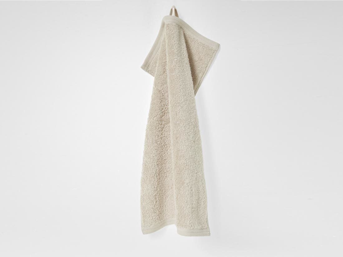 Gästehandtücher Terry White Sand 30x50 - 4 Stk.