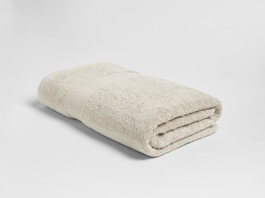 Badetuch Terry White Sand 100x150 - 1 Stk.