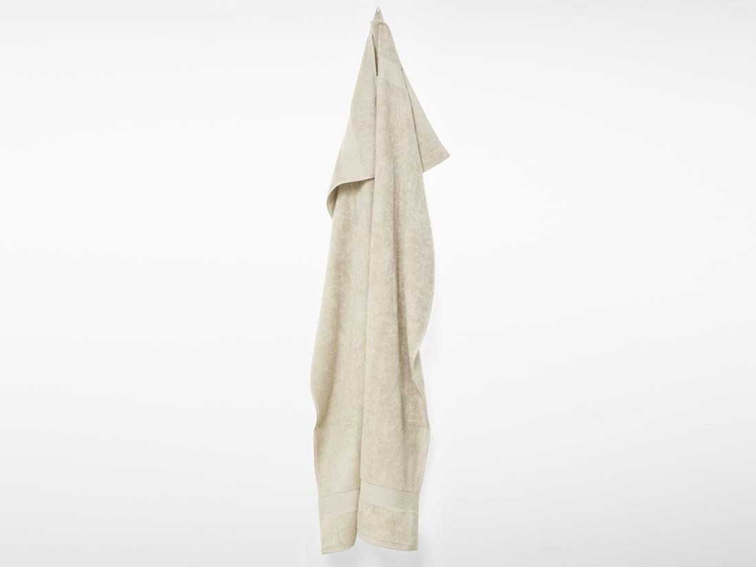 Badetuch Terry White Sand 100x150 - 1 Stk.