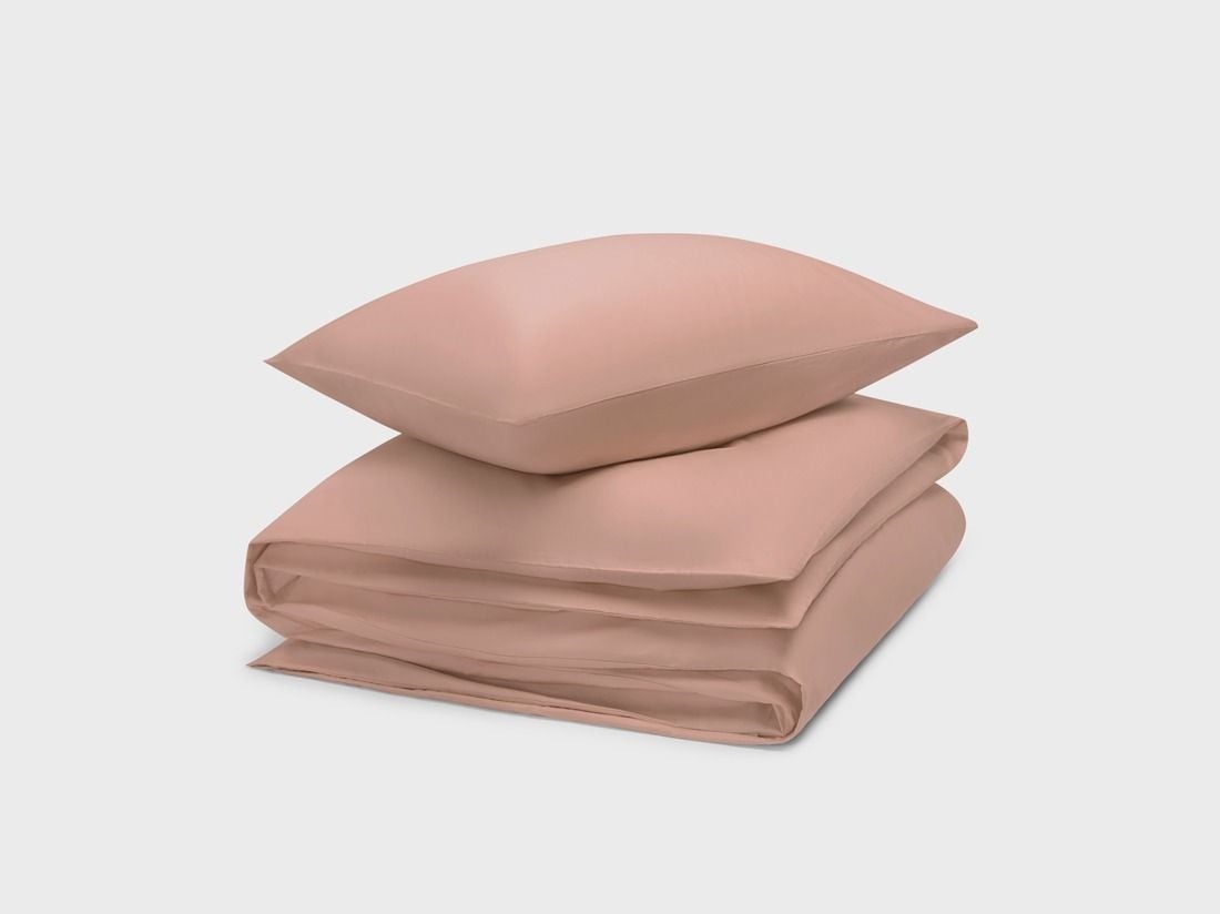 Satin-Bettwäsche Cosmea Pink