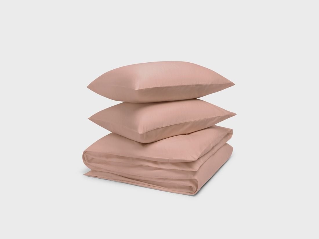 Satin-Bettwäsche Cosmea Pink