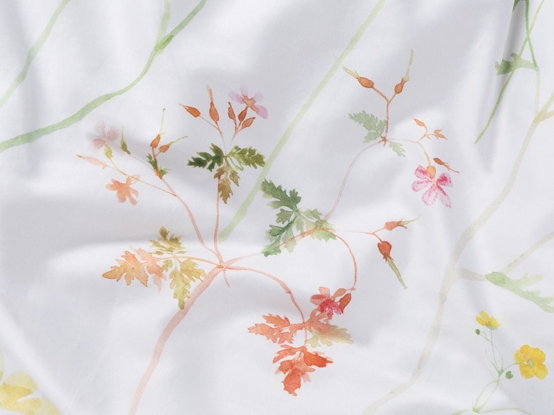 Kinderbettwäsche Baumwollsatin Wild Flowers