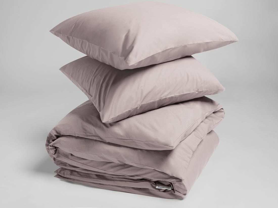 Perkal-Bettwäsche Pale Rose