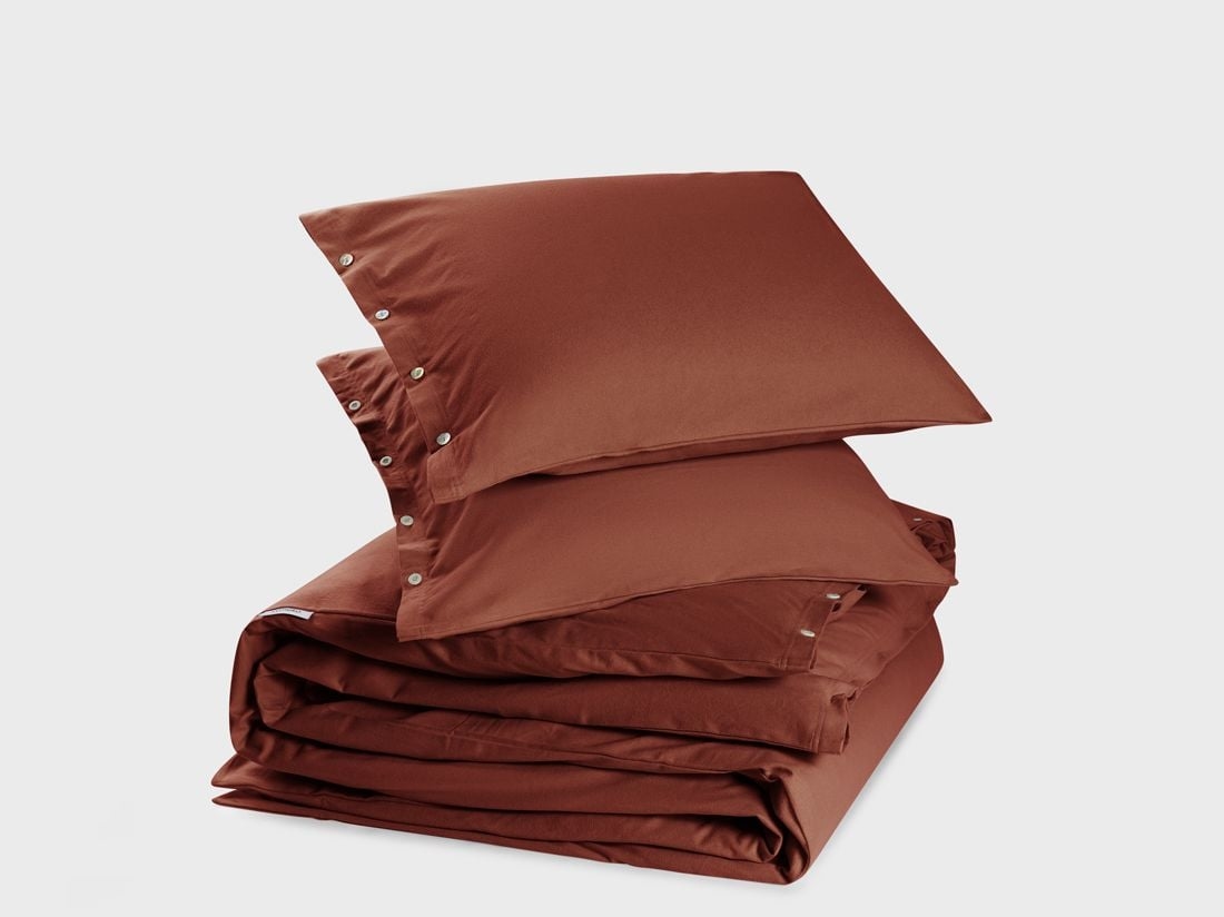 Flanell-Bettwäsche Red Velvet