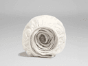 Spannbettlaken für Topper Baumwollsatin Warm White