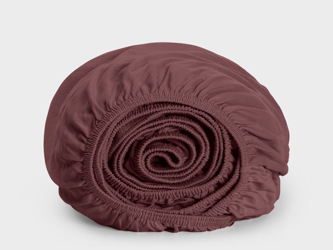 Spannbettlaken Baumwolljersey Evening Rose