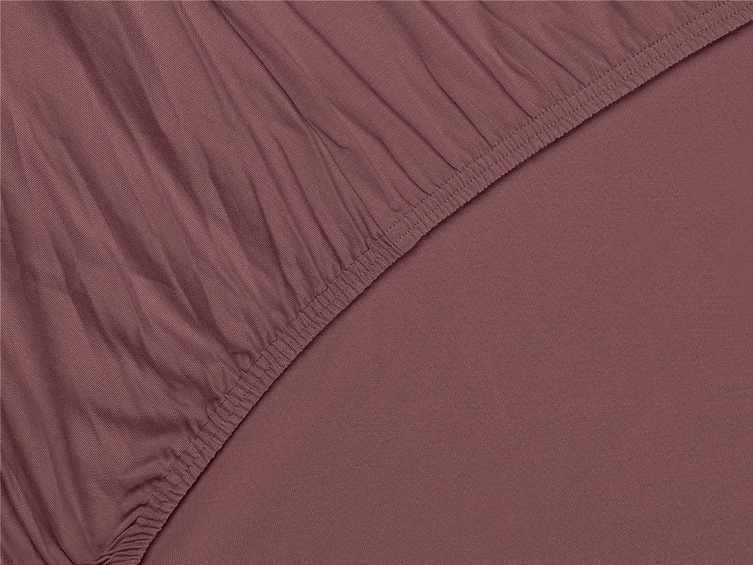 Spannbettlaken Baumwolljersey Evening Rose