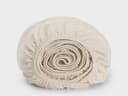 Spannbettlaken Baumwolljersey Sunrise White