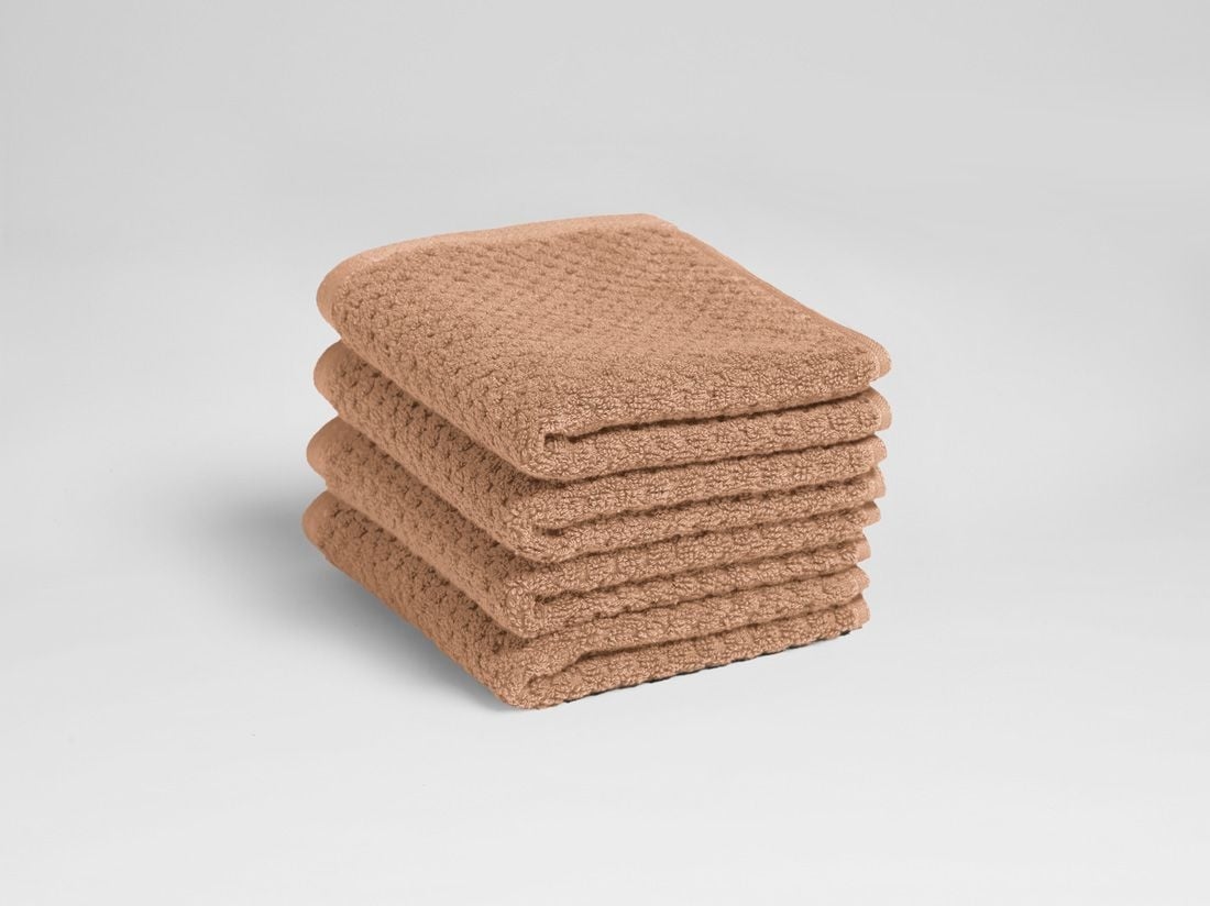 Gästehandtücher Dots Honey 30x50 - 4 st