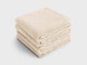 Gästehandtücher Velours Soft Sand 30x50 - 4 st