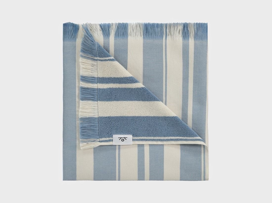 Hamamtuch Faded Blue Stripe 100x180 - 1 Stk.