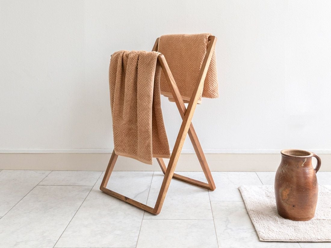 Badetuch Dots Honey 100x150 - 1 st