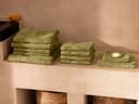Waschlappen Terry Olive Green 15x22 - 4 st