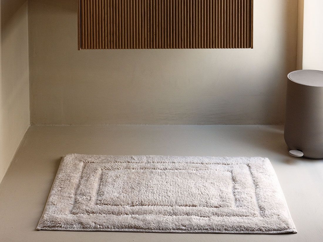 Badematte Deluxe White Sand 60 × 100