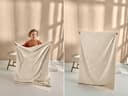 Strandtuch Velours Seashell Soft Sand 86x140