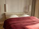 Musselin-Tagesdecke Bio-Baumwolle Arch Bordeaux
