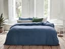Flanell-Bettwäsche Denim Blue