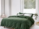 Flanell-Bettwäsche Moss Green