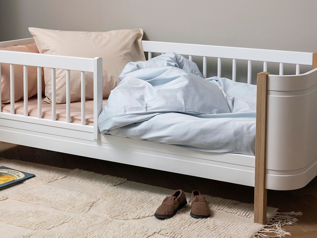 Kinderbettwäsche Baumwollsatin Sky Blue