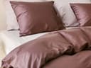 Kissenbezug Baumwollsatin Rose Brown