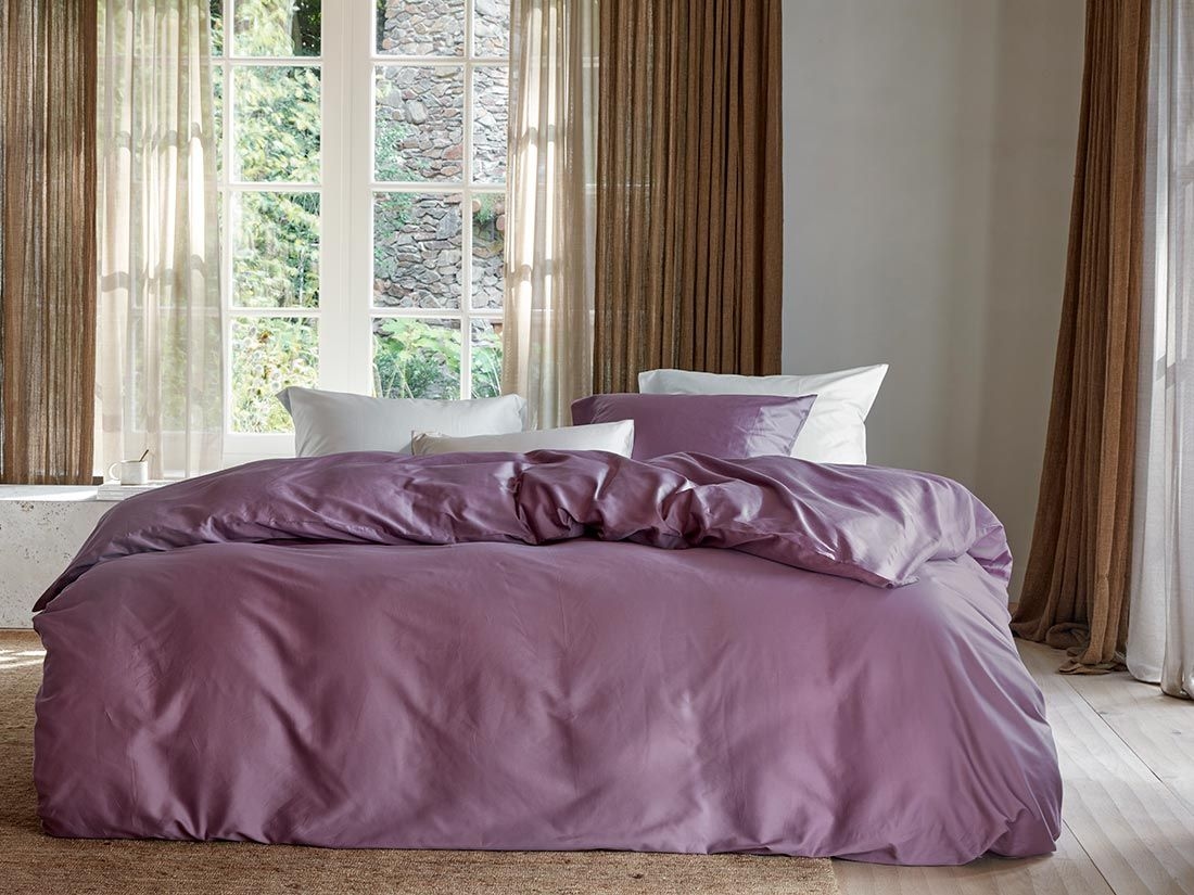 Satin-Bettwäsche Amethyst
