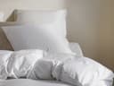 Kissenbezug Baumwollsatin Pure White