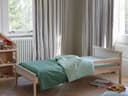 Kinderbettwäsche Perkal-Baumwolle Double Face Jade/Forest Green
