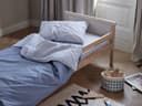 Kinderbettwäsche Perkal-Baumwolle Double Face Lavender/Serene Blue