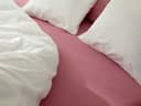 Spannbettlaken Perkal-Baumwolle Raspberry Dream